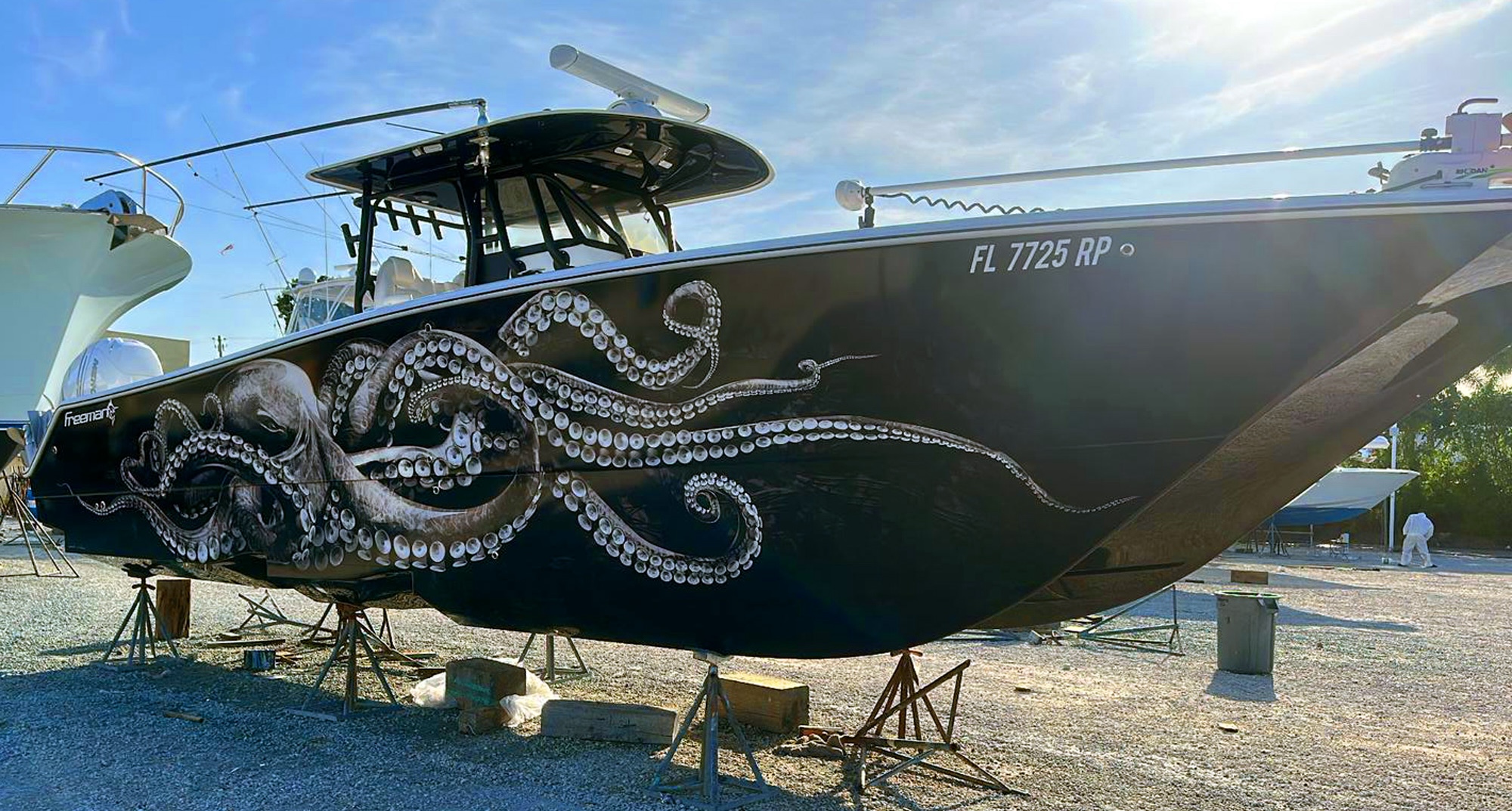 Florida Boatwraps Kraken
